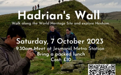 Day trip to Hadrian’s Wall – Saturday 7 October