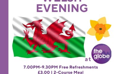 Welsh evening at Globe