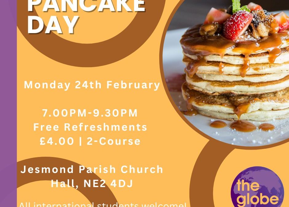 Pancake day at Globe!